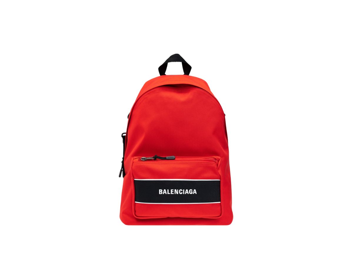 Balenciaga 2024 red backpack