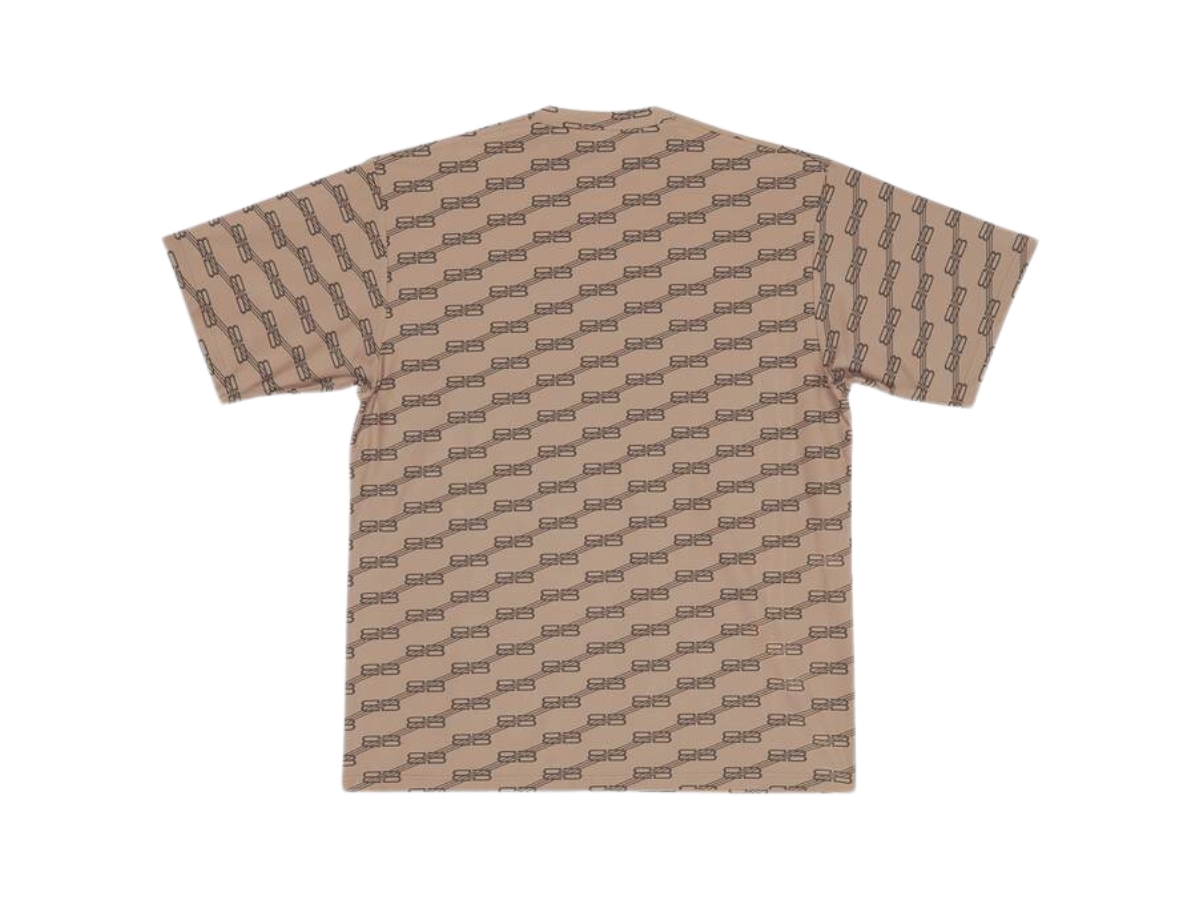 【Balenciaga】 正規品★ BB Monogram Swim T-Shirt Beige BALENCIAGA Balenciaga Monogram Swim T-Shirt 'Beige' | goat