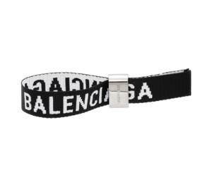 Balenciaga Black And White Party Bracelet