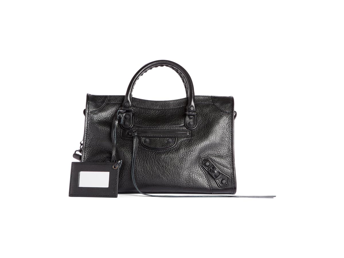 Balenciaga Classic City Shoulder Bag Small Black