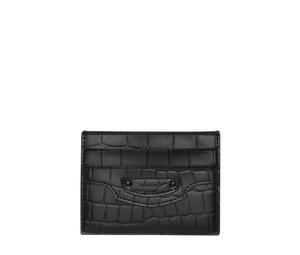 Buy Balenciaga Croc Neo Classic Card Holder Black at Sasom – Authentic and Ready to Ship