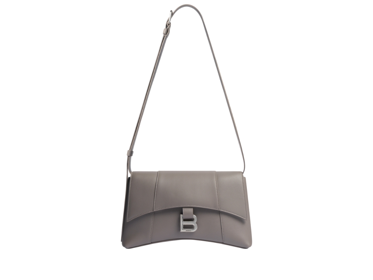 Balenciaga Downtown XS Shoulder In Semi Shiny Smooth Calfskin With 