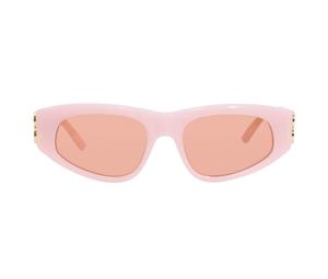Buy Balenciaga Dynasty D-Frame Sunglasses In Bright Pink Acetate With Red Oval Lenses Gold Hardware at Sasom – Authentic and Ready to Ship