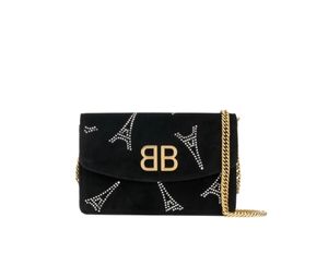 Buy Balenciaga Eiffel Tower Embellished Bag Black at Sasom – Authentic and Ready to Ship