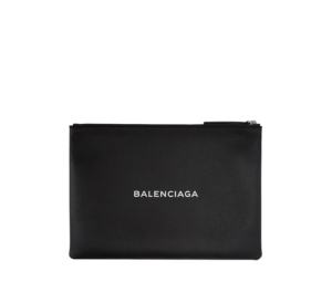 Buy Balenciaga Everyday M Leather Pouch Black at Sasom – Authentic and Ready to Ship