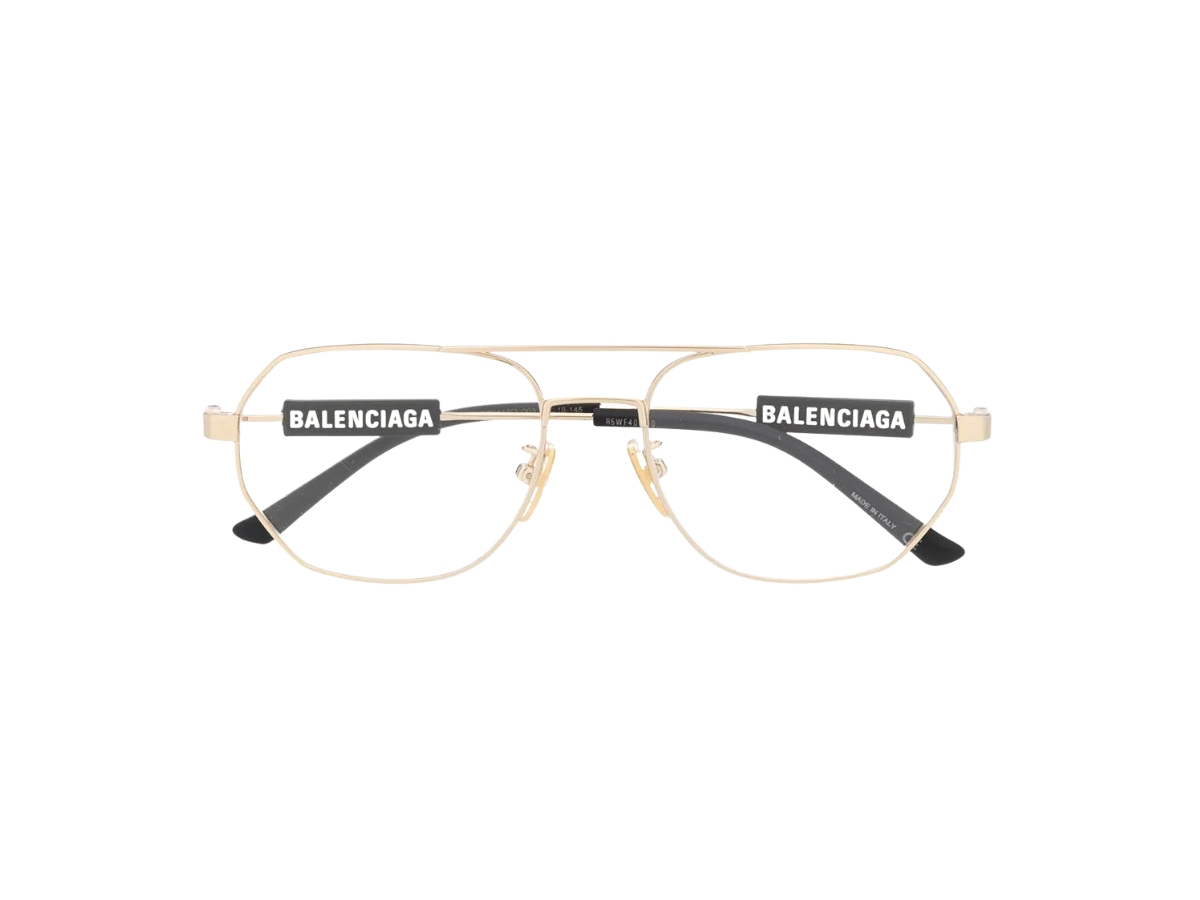 https://d2cva83hdk3bwc.cloudfront.net/balenciaga-eyewear-with-logo-pilot-glasses-gold-black-1.jpg