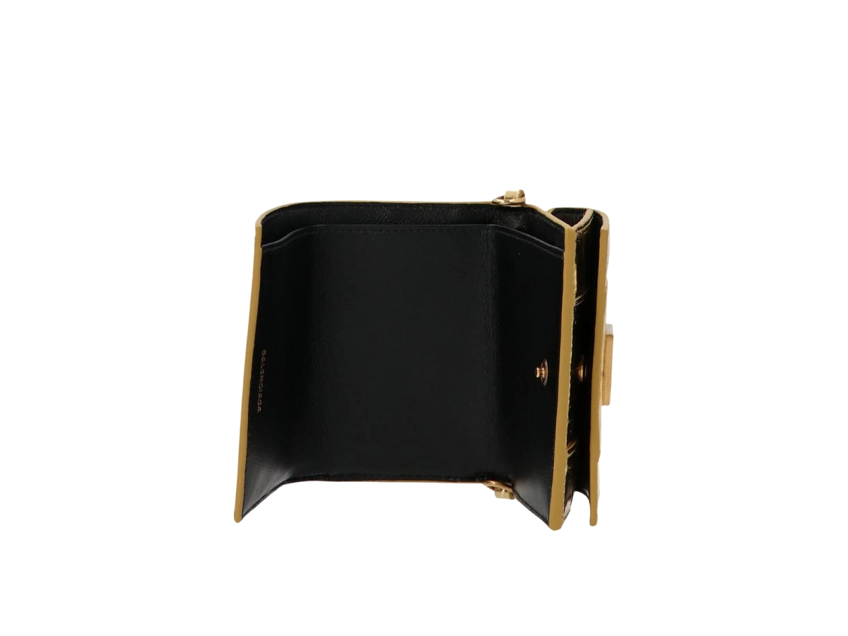 ●送料込●BALENCIAGA●Hourglass Mini Wallet Gold on Chain HOURGLASS WALLET ON CHAIN review. BALENCIAGA BAG UNBOXING