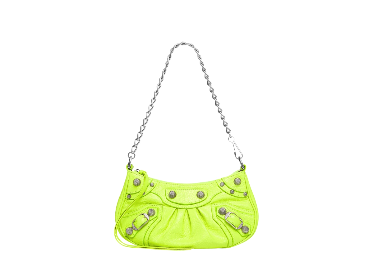 Neon yellow balenciaga on sale bag