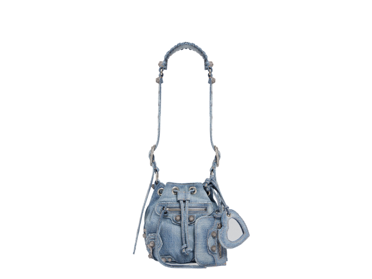 Balenciaga Light Blue Le Cagole Xs Mini Bag