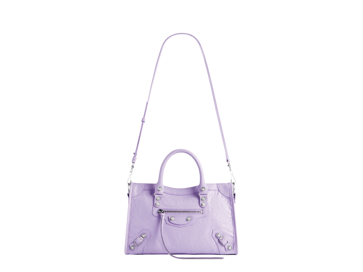 https://d2cva83hdk3bwc.cloudfront.net/balenciaga-le-city-small-bag-in-light-purple-arena-lamsbkin-with-shiny-silver-hardware-5.jpg