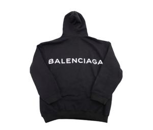 Buy Balenciaga Logo Hoodie Black at Sasom – Authentic and Ready to Ship