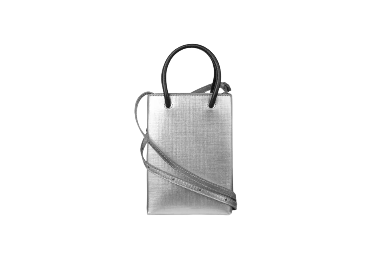 https://d2cva83hdk3bwc.cloudfront.net/balenciaga-logo-shopping-phone-holder-bag-in-metallic-textured-calfskin-silver-2.jpg