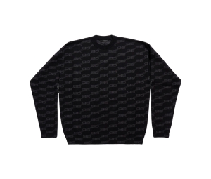 Buy Balenciaga Monogram Sweater Black at Sasom – Authentic and Ready to Ship