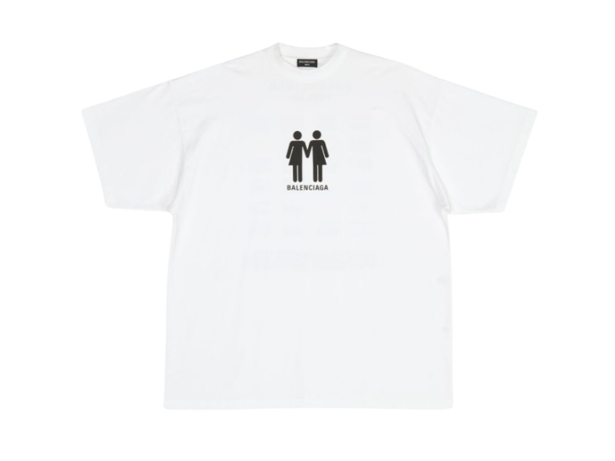 balenciaga pride t shirt
