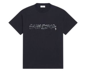 Supreme smoke 2025 tee black