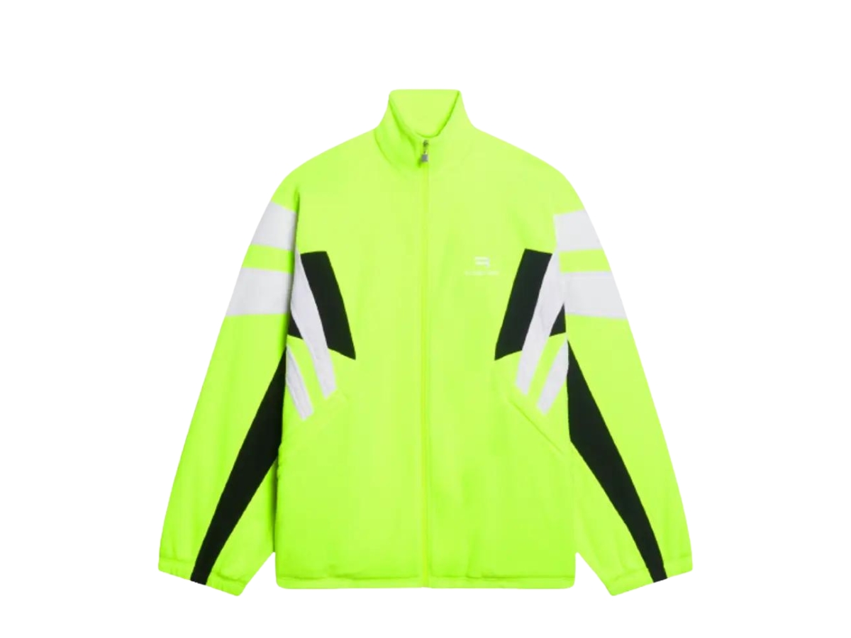 SASOM | เสื้อผ้า Balenciaga Sporty B Tracksuit Jacket Yellow เช็คราคาล่าสุด