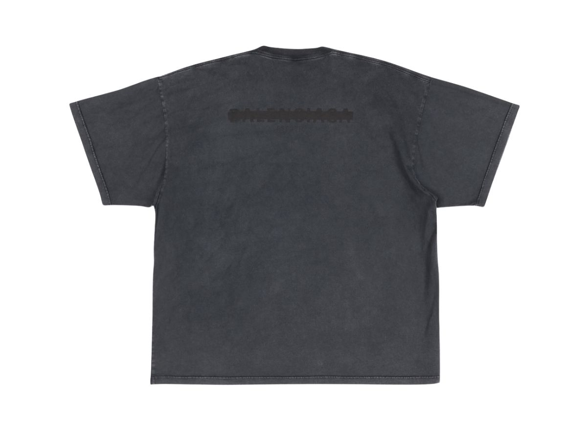 SASOM | apparel Balenciaga Strike 1917 T-Shirt Oversized Black