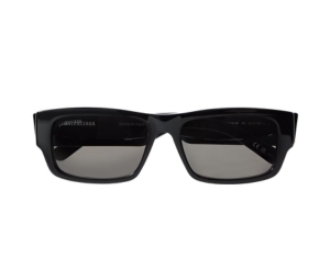 Balenciaga Sunglasses In Rectangular-Frame With Logo-Print Black