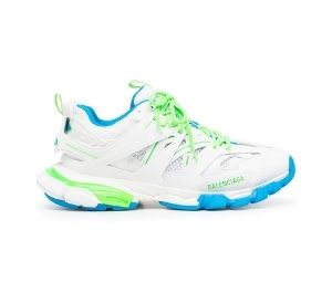 Balenciaga Track Mesh Low Top Sneakers White/Blue/Green