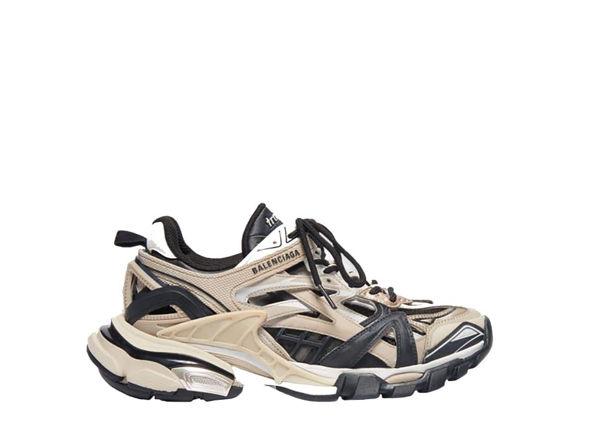 basket balenciaga femme beige