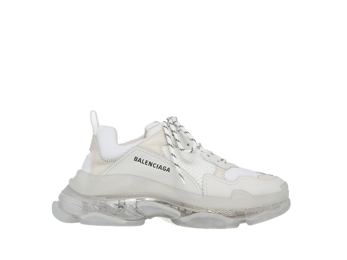 Clear sole outlet sneakers