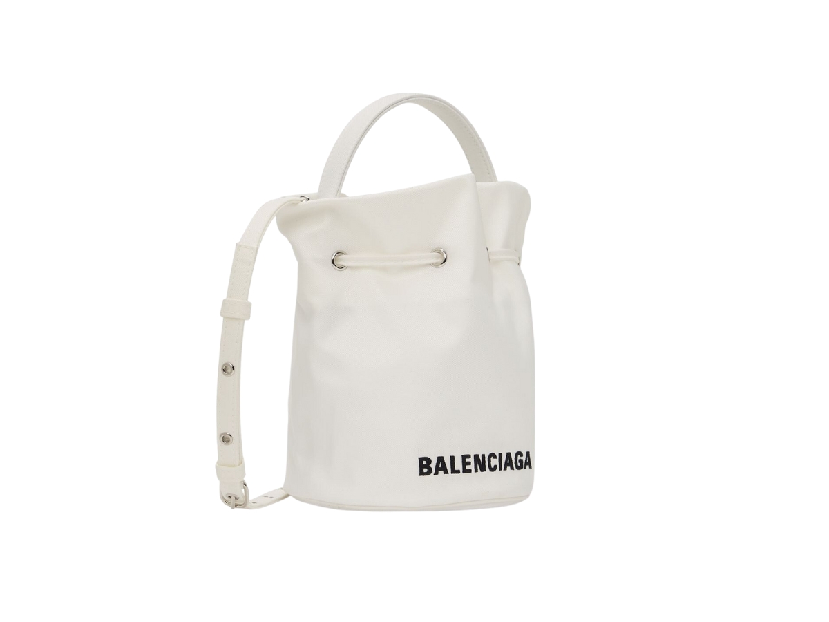 Balenciaga XS Wheel Drawstring Bucket Bag