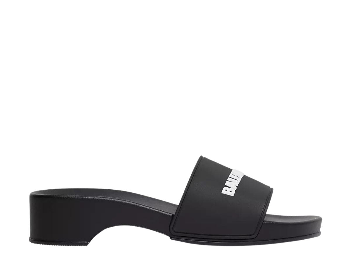 Women's balenciaga pool slides hot sale