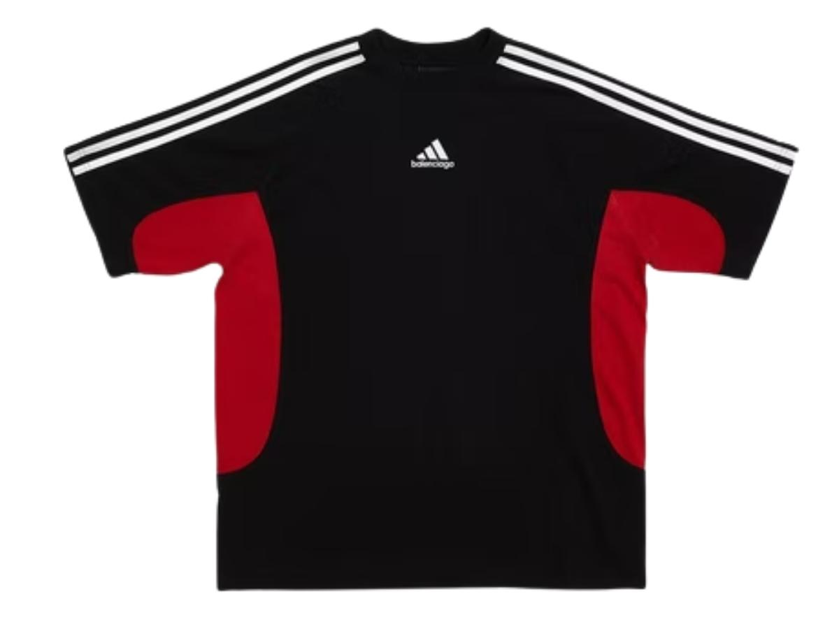 Adidas red and black cheap shirt