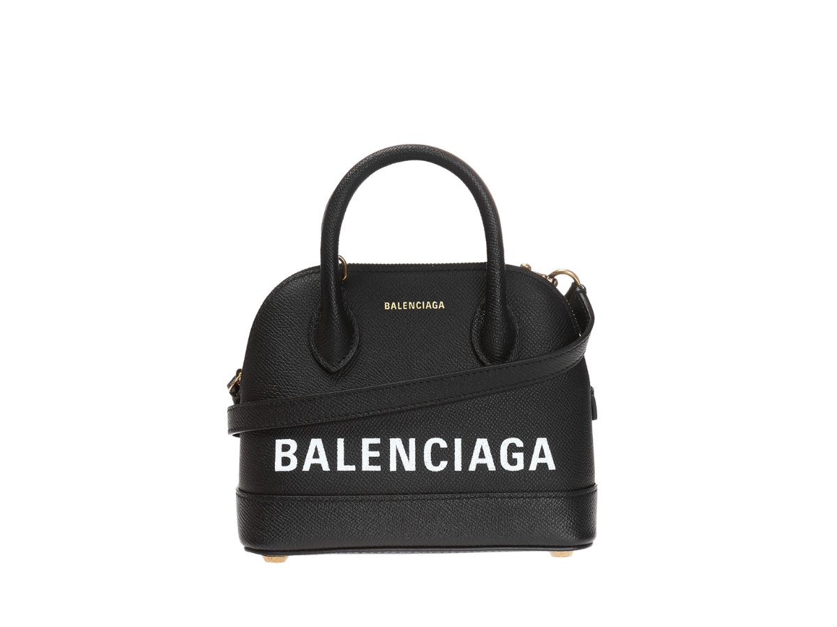 SASOM | กระเป๋า Balenciaga XXS Ville Top Handle Bag In Grained Calfskin ...