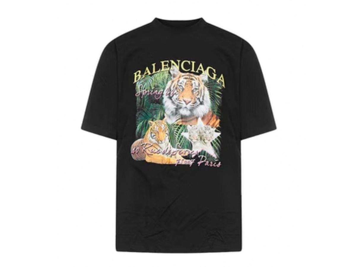 SASOM | apparel Balenciaga Year Of The Tiger T-Shirt Black/Multi