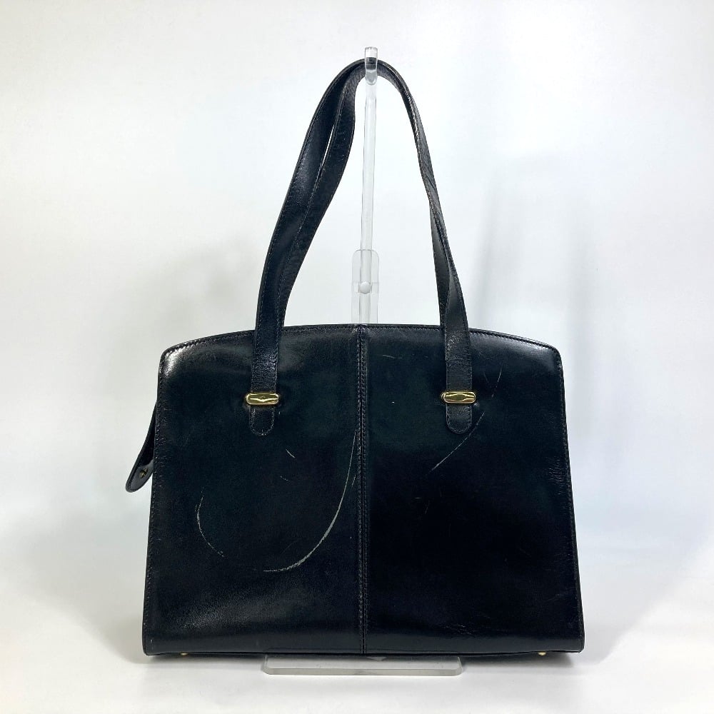 Bally BALLY Hand Bag Tote Bag Leather Black - view 2