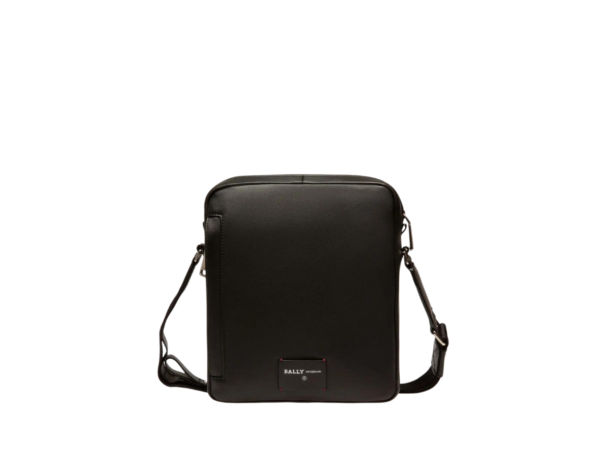 Bally Holm Leather Cross-body Bag In Bovine Leather With Red