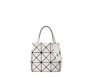 Bao Bao Issey Miyake Small Carat Handbag White