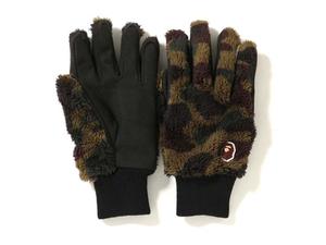 Bape 1st Camo Boa Gloves Green