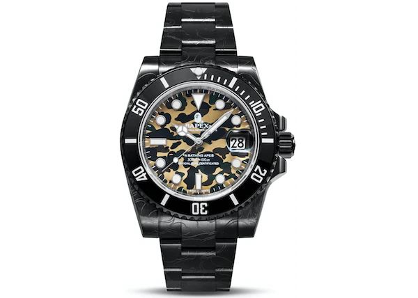 Buy BAPE 1st Camo Type 1 BAPEX Watch Black/Yellow at Sasom – Authentic and Ready to Ship