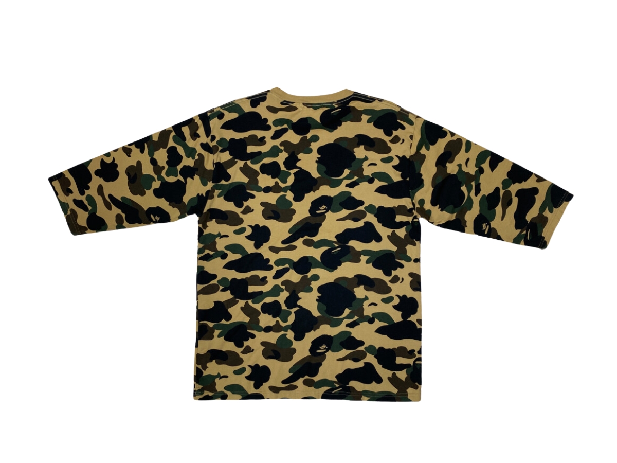 https://d2cva83hdk3bwc.cloudfront.net/bape-a-bathing-ape-1st-camo-3-4-sleeve-t-shirt-yellow-2.jpg