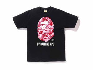Buy BAPE ABC By Bathing Tee Black/Pink at Sasom – Authentic and Ready to Ship
