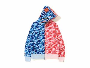 Buy BAPE ABC Separate Shark Full Zip Hoodie Blue/Pink at Sasom – Authentic and Ready to Ship
