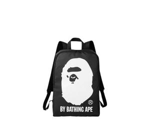 A BATHING APE HEAD BAPE Backpack Black Bag Collection 2019 Mook book  appendix