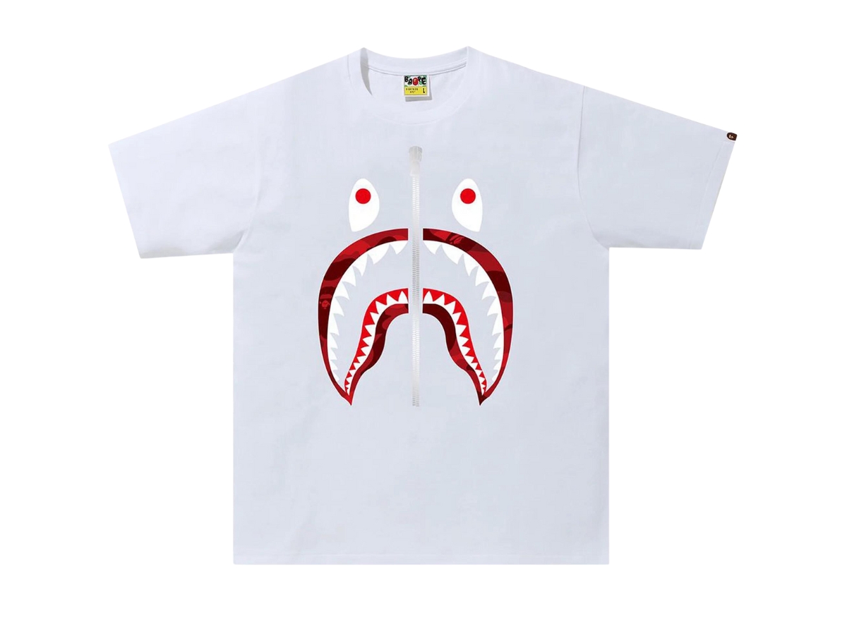 https://d2cva83hdk3bwc.cloudfront.net/bape-color-camo-shark-tee-white-red-1.jpg