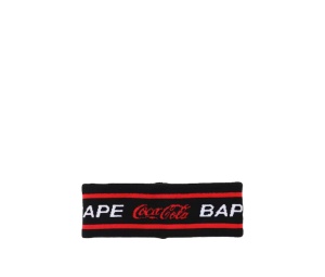 Buy Bape x Coca Cola Headband Black at Sasom – Authentic and Ready to Ship