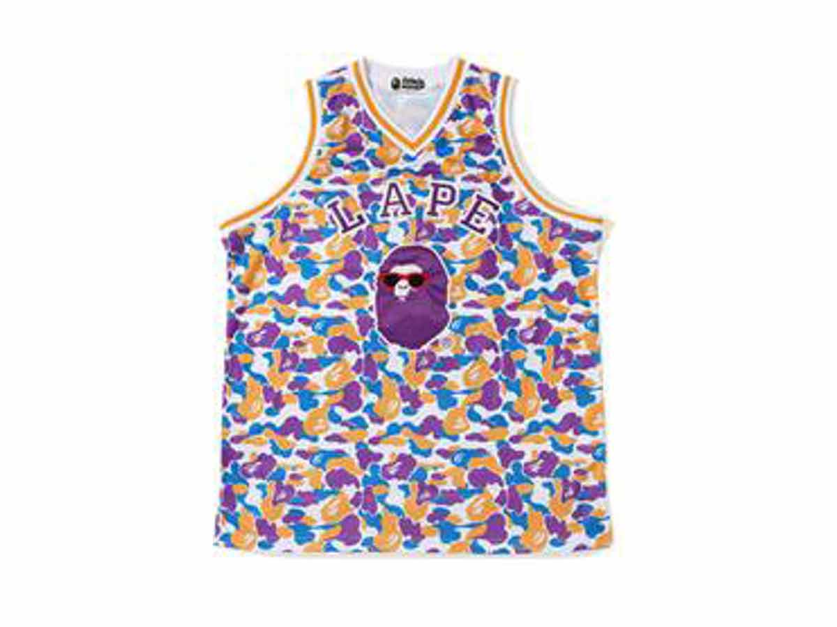 Bape sales jersey basketball