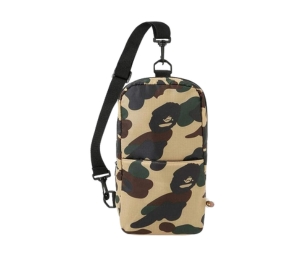 Buy BAPE Logo Camouflage Shoulder Side Body Travel Bag Camo at Sasom – Authentic and Ready to Ship