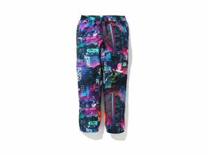 Buy BAPE Neon Tokyo Track Pants Black at Sasom – Authentic and Ready to Ship