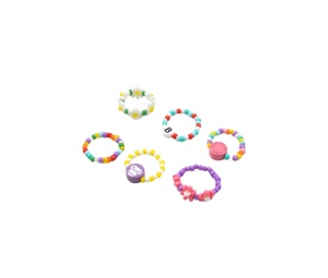 Buy Bape Baby Milo Ring Set - Pack Of 6 Multi at Sasom – Authentic and Ready to Ship
