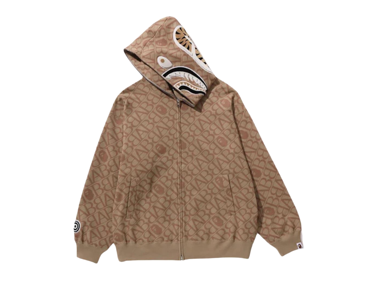 https://d2cva83hdk3bwc.cloudfront.net/bape-sport-monogram-shark-hoodie-beige-2.jpg
