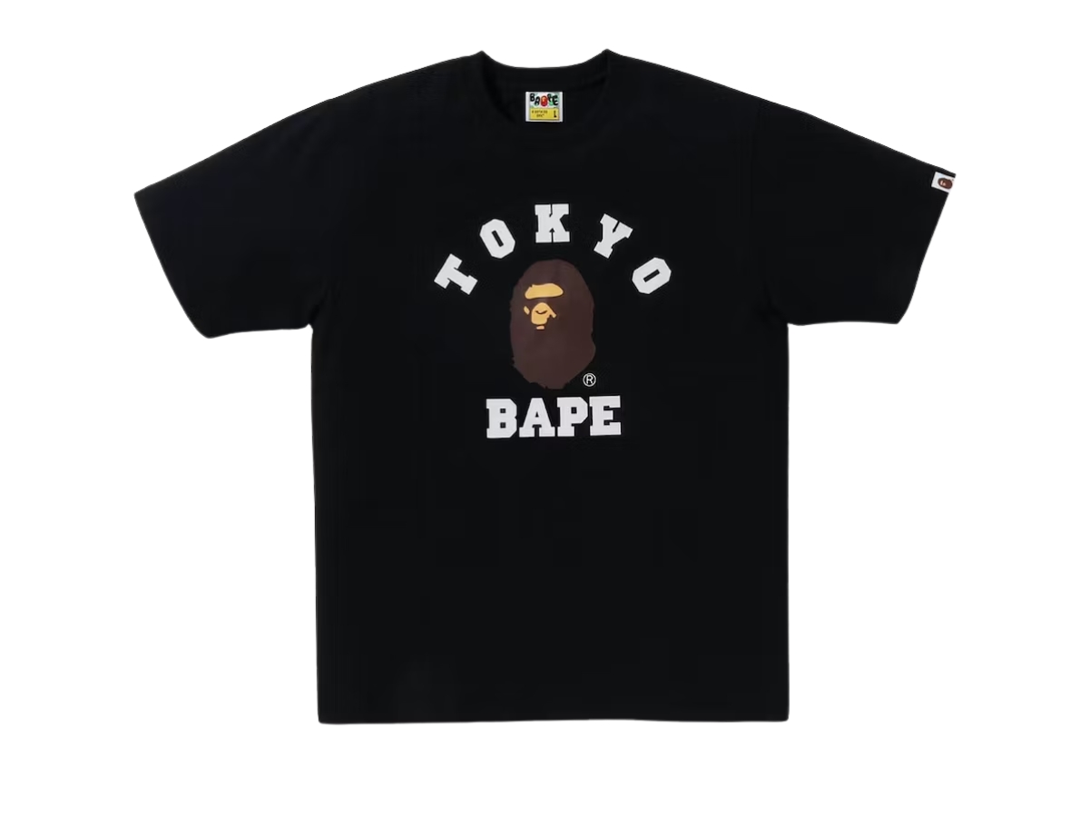 https://d2cva83hdk3bwc.cloudfront.net/bape-tokyo-college-city-tee-black-1.jpg