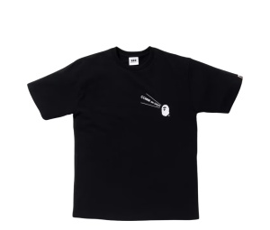 Buy BAPE x Comme des Garcons Osaka Tee Black at Sasom – Authentic and Ready to Ship