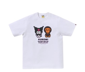 Buy Bape x Kuromi Baby Milo Tee White at Sasom – Authentic and Ready to Ship