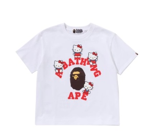 Buy Bape x Sanrio Characters Hello Kitty College Mini Tee White (Women's) at Sasom – Authentic and Ready to Ship